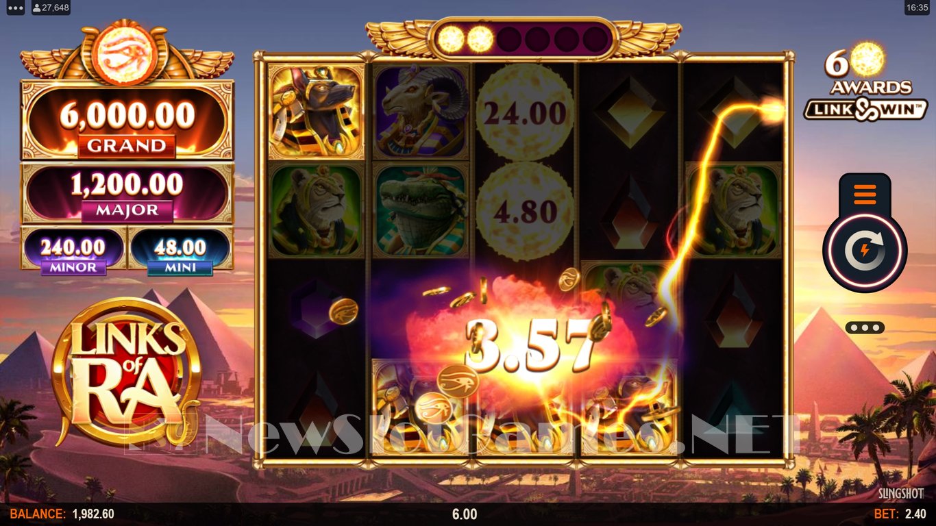 Links of Ra Slot Slot Image in Demo - pic. 7