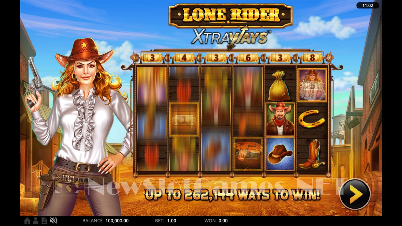 Lone Rider XtraWays™ Slot Demo Image