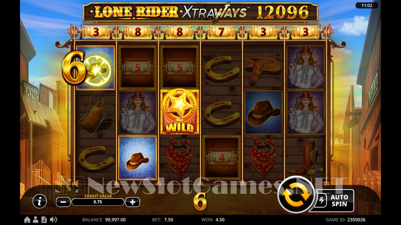 Lone Rider XtraWays™ Slot Slot Image in Demo - pic. 2