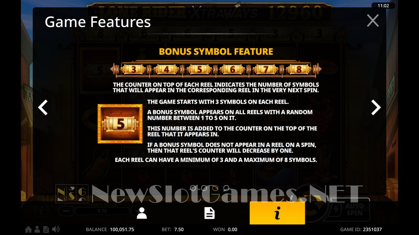 Lone Rider XtraWays™ Slot Slot Image in Demo - pic. 7