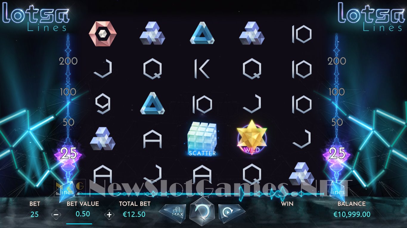 Lotsa Lines Slot Demo Image