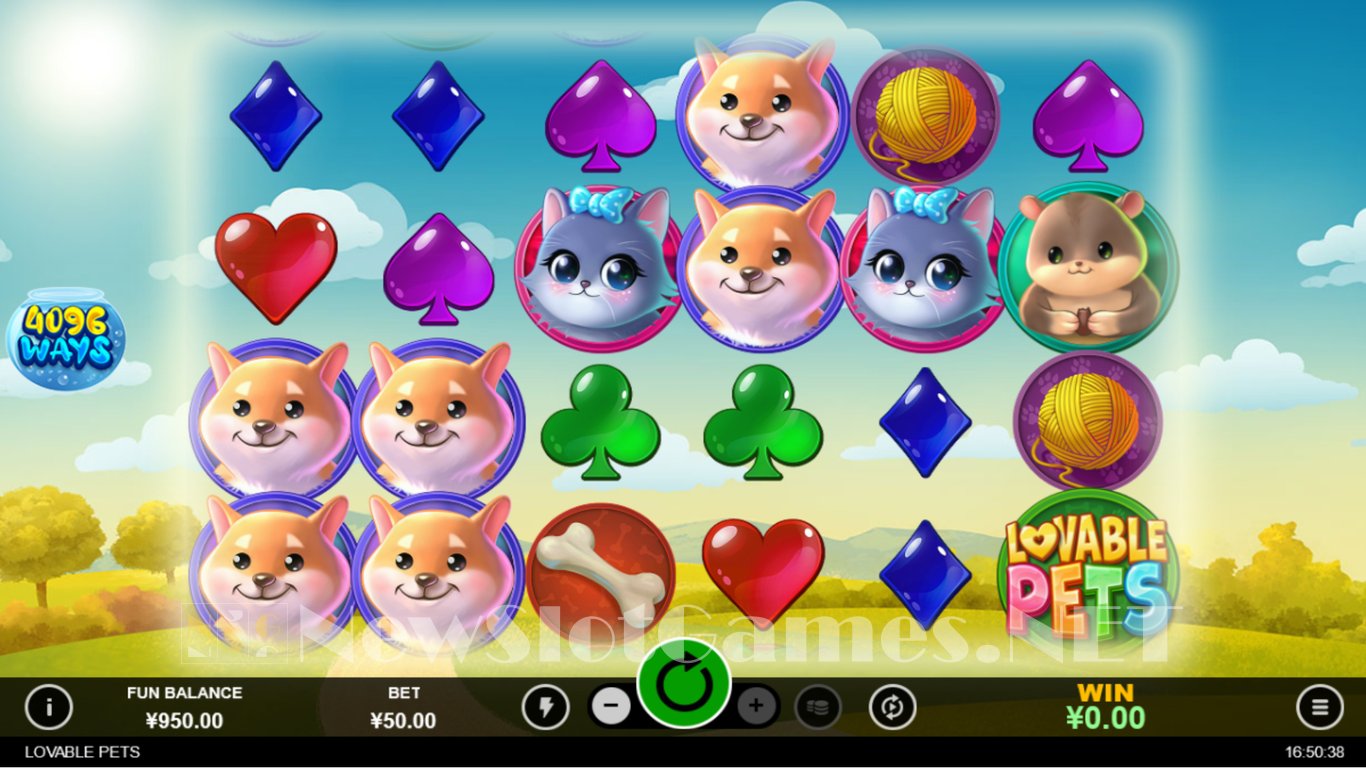 Lovable Pets Slot Demo Image