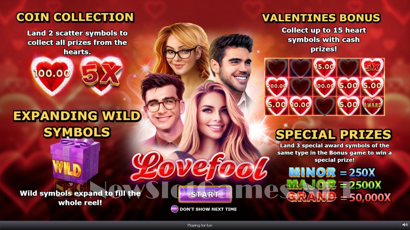 Lovefool Slot Demo Image