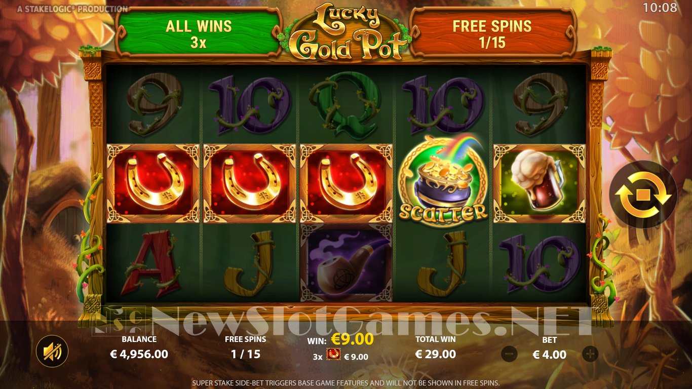 Lucky Gold Pot Slot Slot Image in Demo - pic. 11