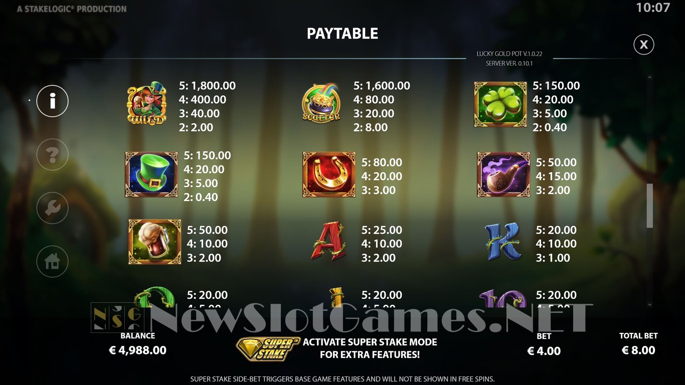 Lucky Gold Pot Slot Slot Image in Demo - pic. 8