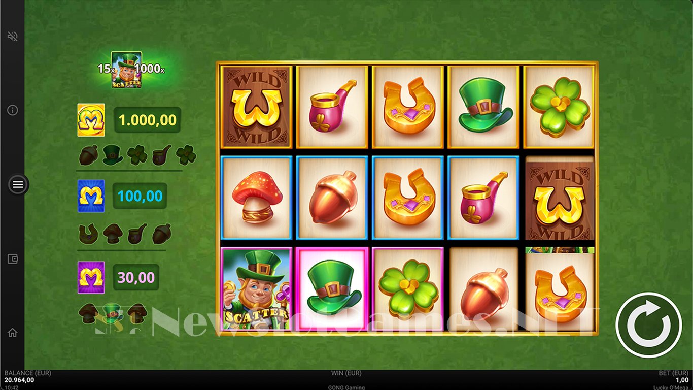 Lucky O Mega Slot Demo Image