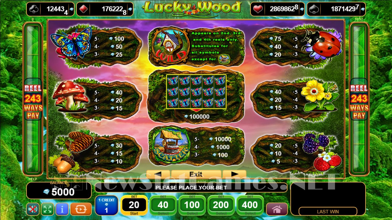 Lucky Wood Slot Demo Image