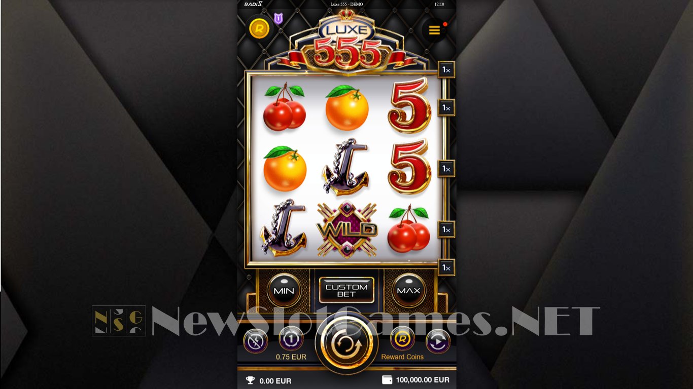 Luxe 555 Slot Demo Image