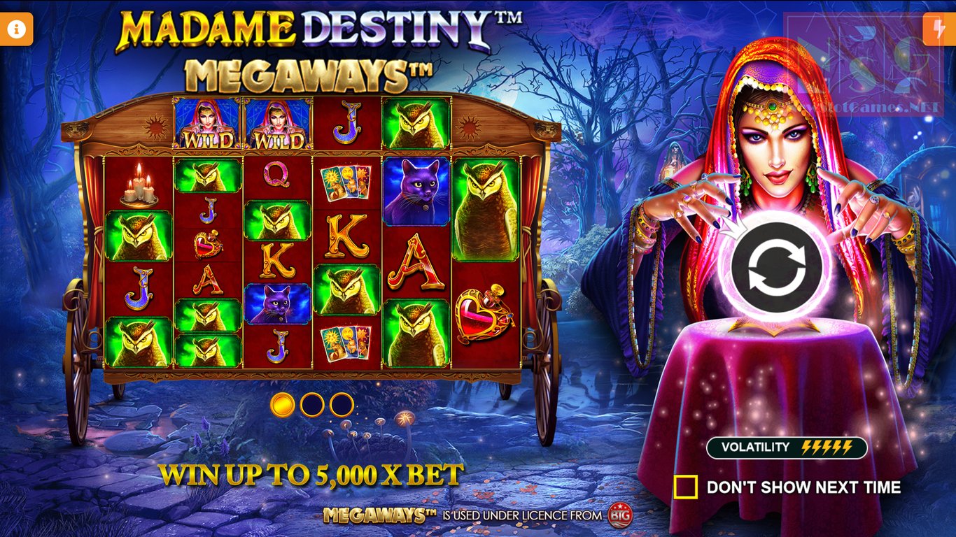 Madame Destiny Megaways Slot Demo Image