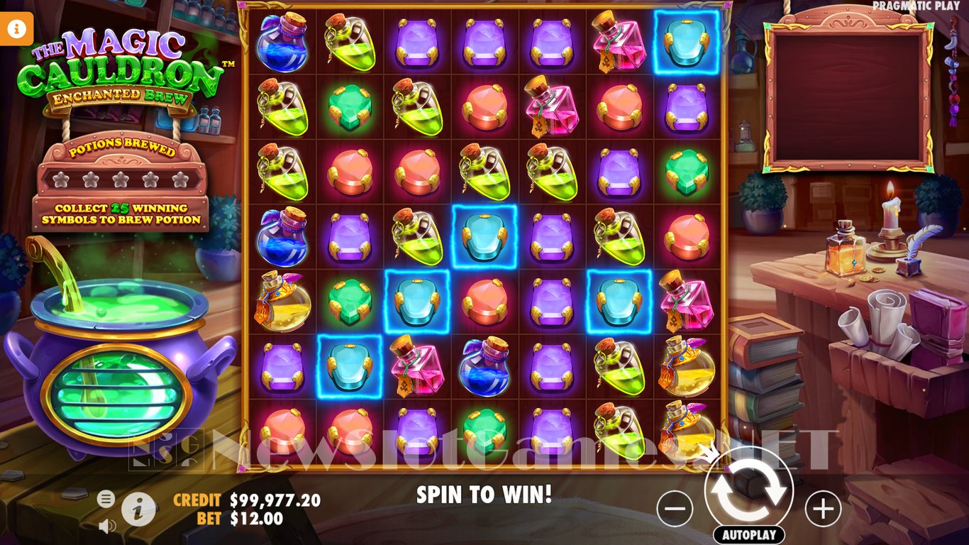 The Magic Cauldron Slot Slot Image in Demo - pic. 2