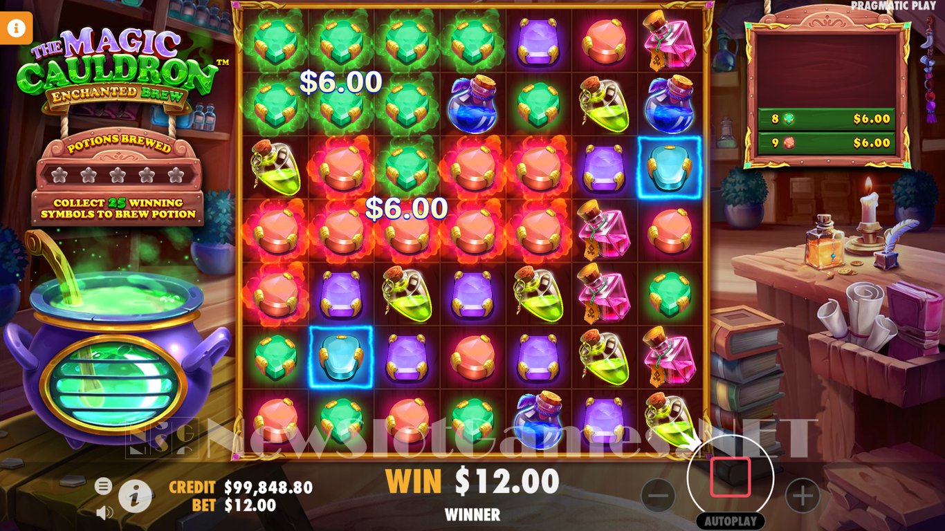 The Magic Cauldron Slot Slot Image in Demo - pic. 3