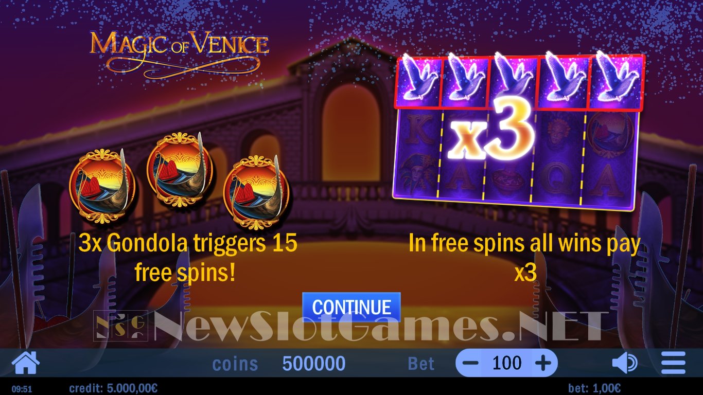 Magic of Venice Slot Demo Image