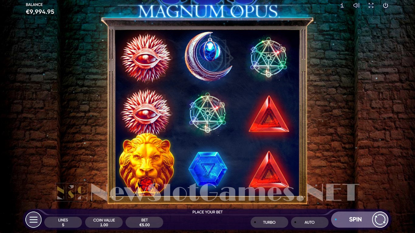 Magnum Opus Slot Demo Image