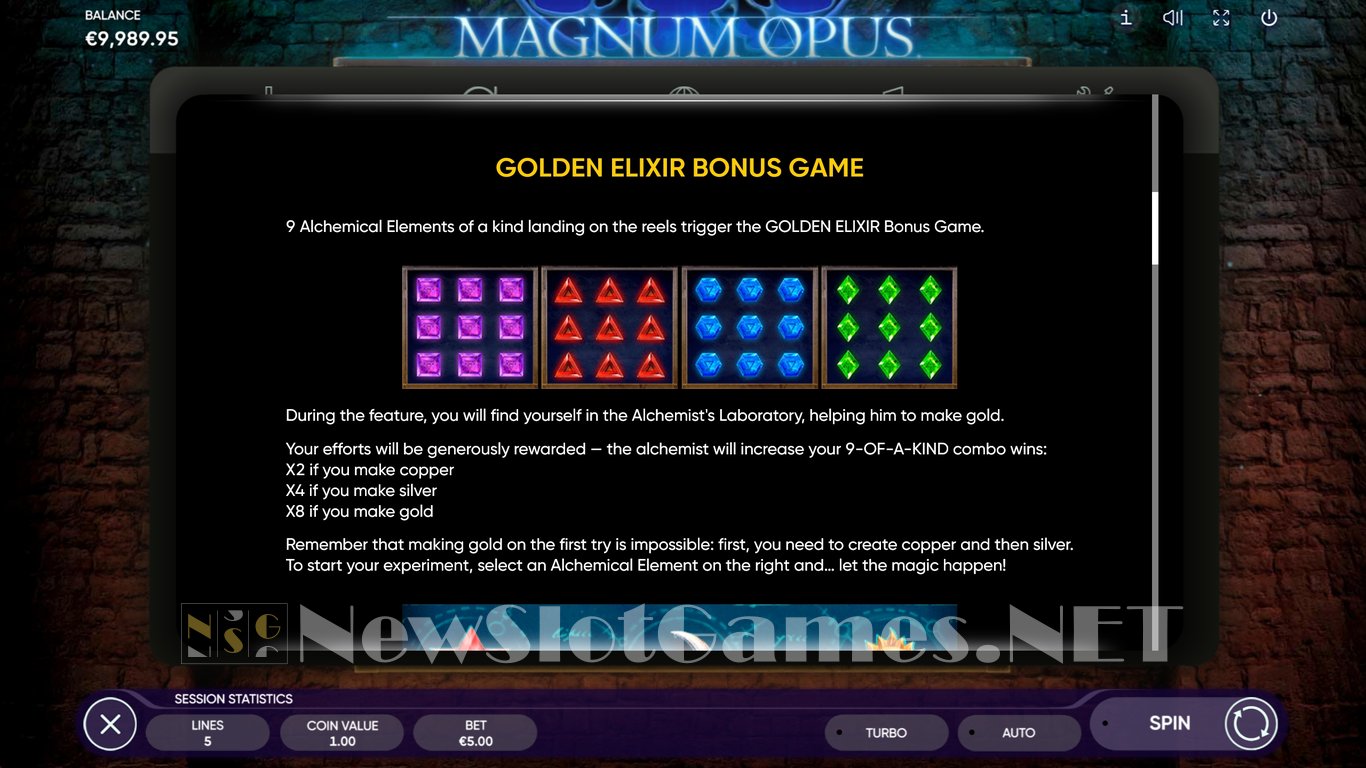 Magnum Opus Slot Slot Image in Demo - pic. 4