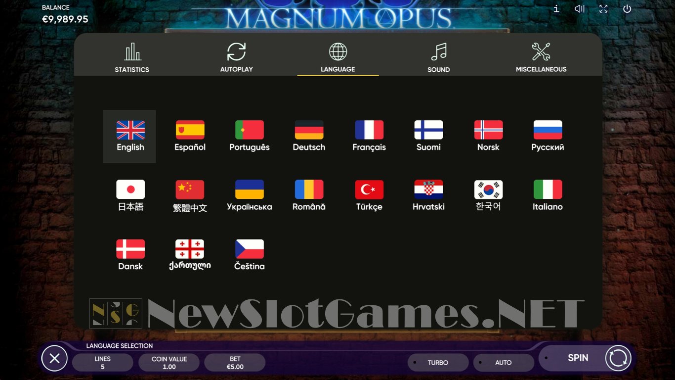 Magnum Opus Slot Slot Image in Demo - pic. 6