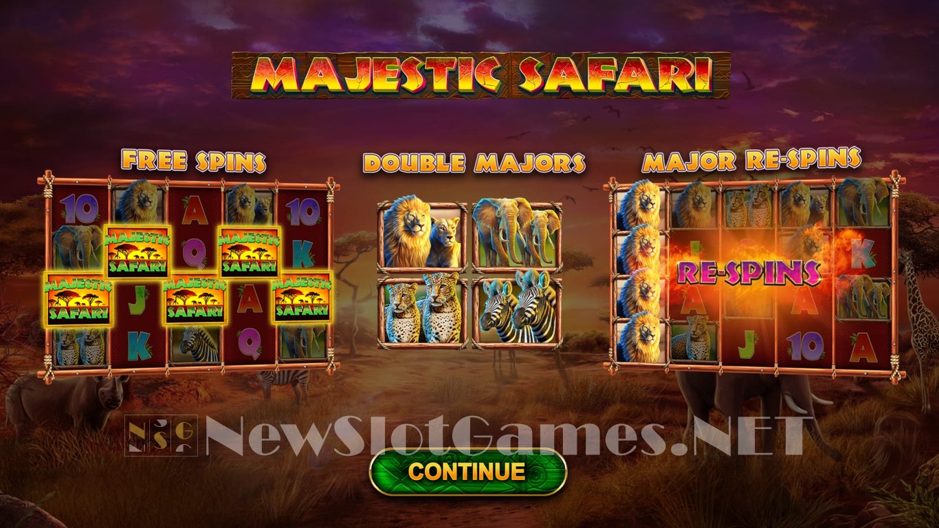 Majestic Safari Slot Demo Image