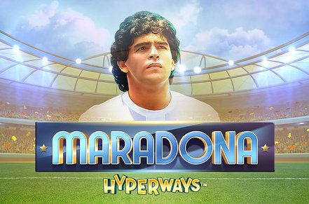 Maradona Hyperways Slot Logo