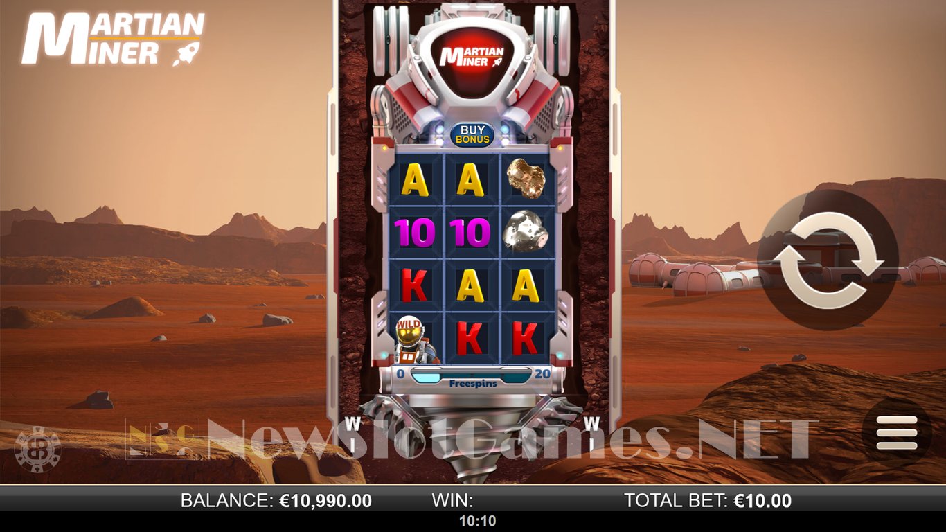 Martian Miner Infinity Reels Slot Slot Image in Demo - pic. 2