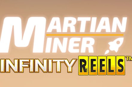 Martian Miner Infinity Reels Slot Logo