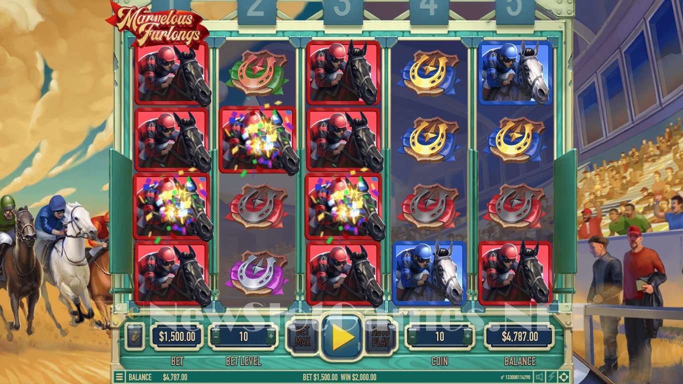 Marvelous Furlongs Slot Demo Image