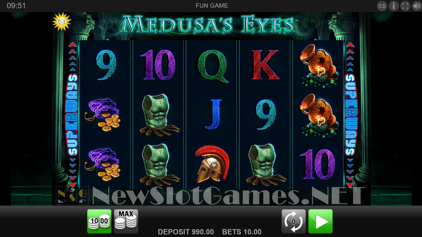 Medusas Eyes Slot Demo Image