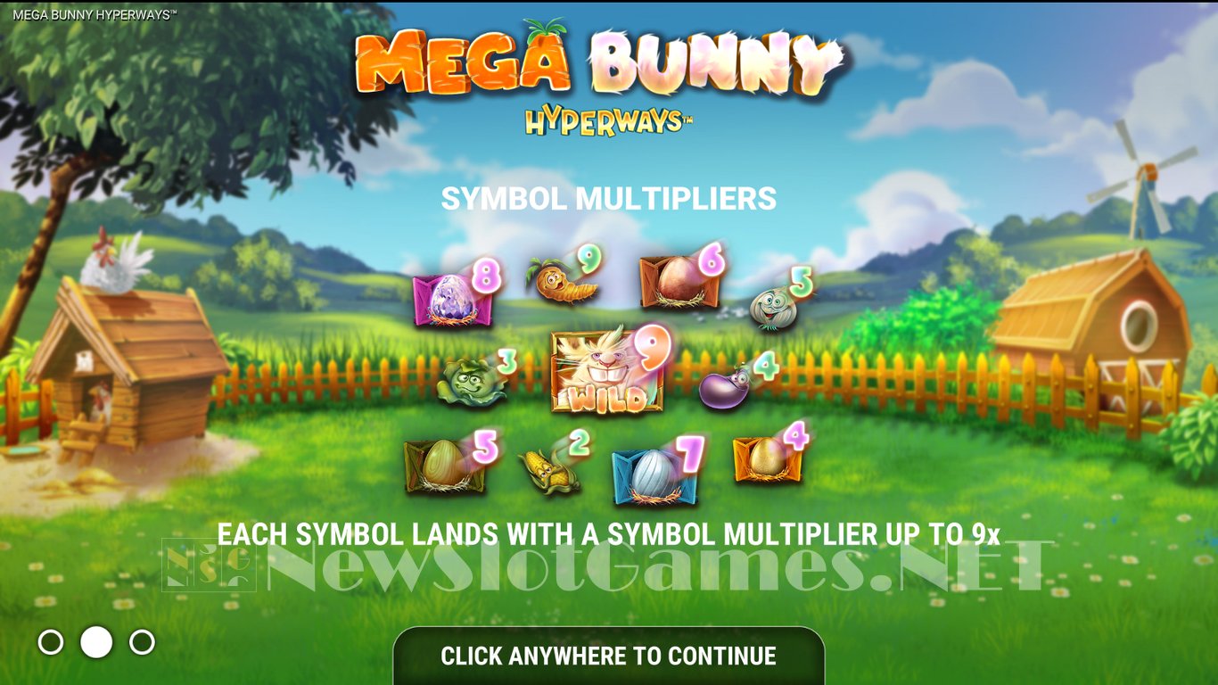 Mega Bunny Hyperways Slot Demo Image