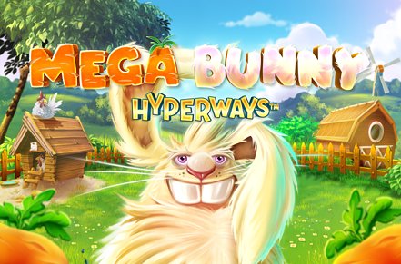Mega Bunny Hyperways Slot Logo