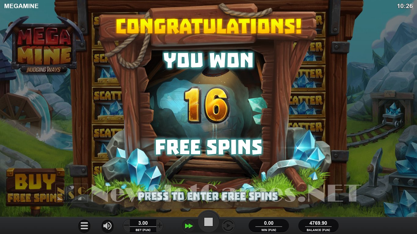 Mega Mine Nudging Ways Slot Slot Image in Demo - pic. 11