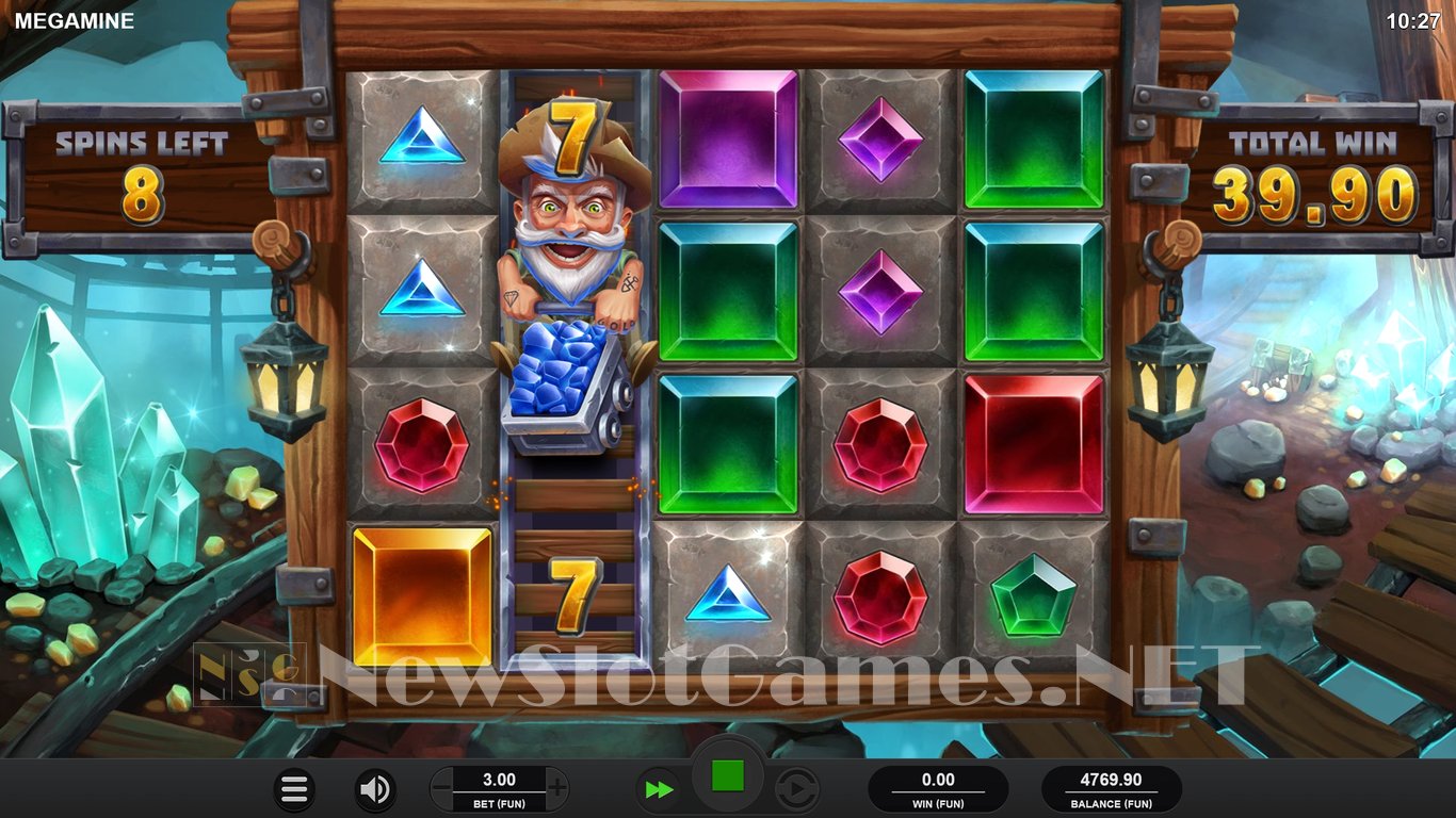Mega Mine Nudging Ways Slot Slot Image in Demo - pic. 15