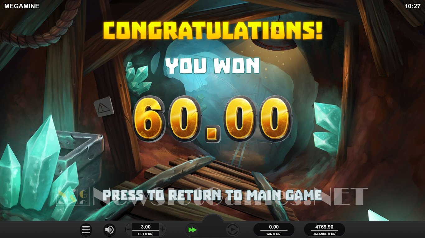 Mega Mine Nudging Ways Slot Slot Image in Demo - pic. 19