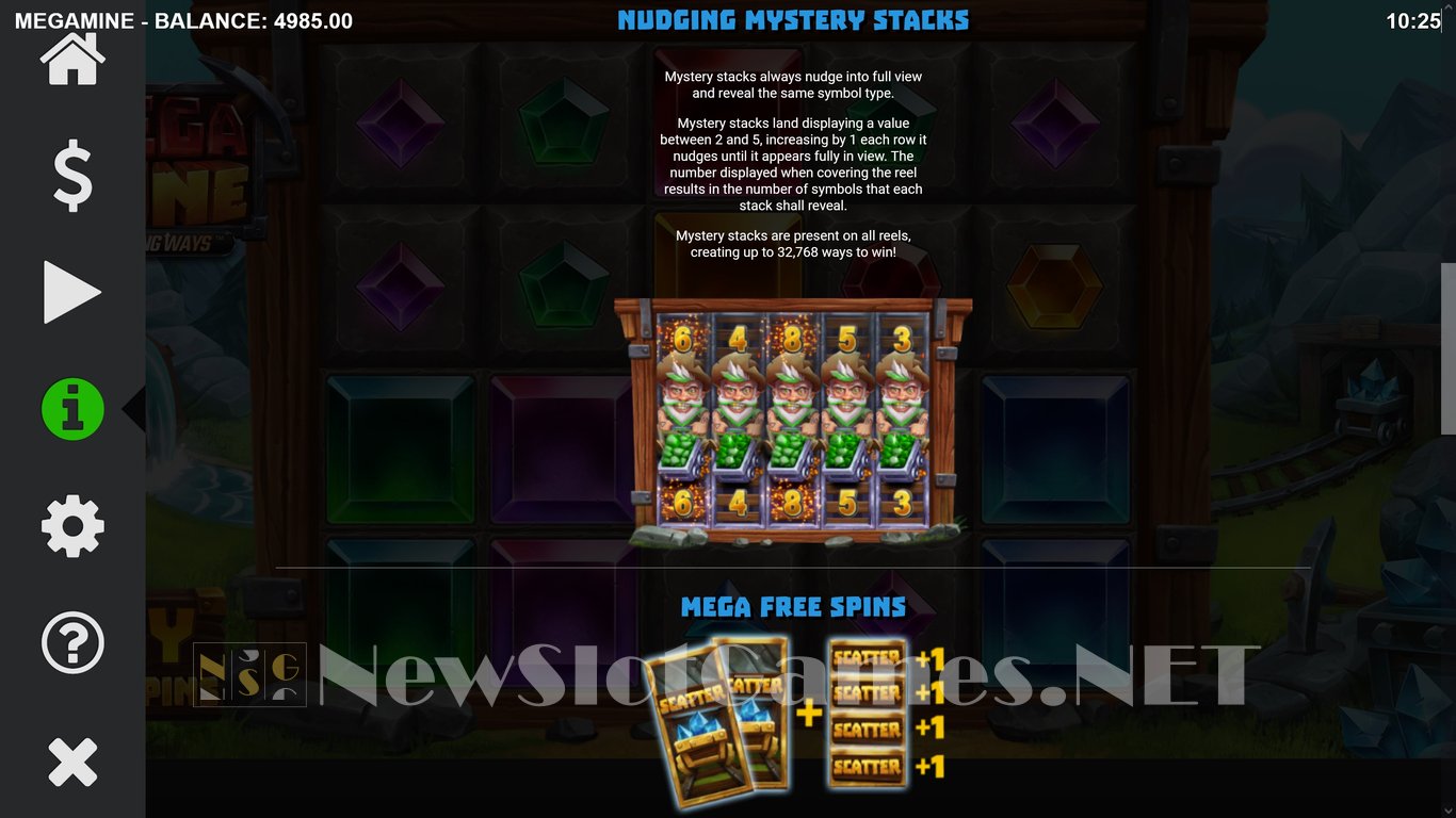 Mega Mine Nudging Ways Slot Slot Image in Demo - pic. 4