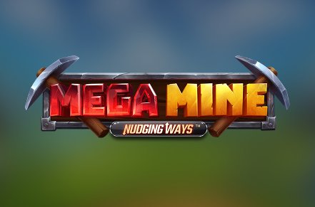 Mega Mine Nudging Ways Slot Logo