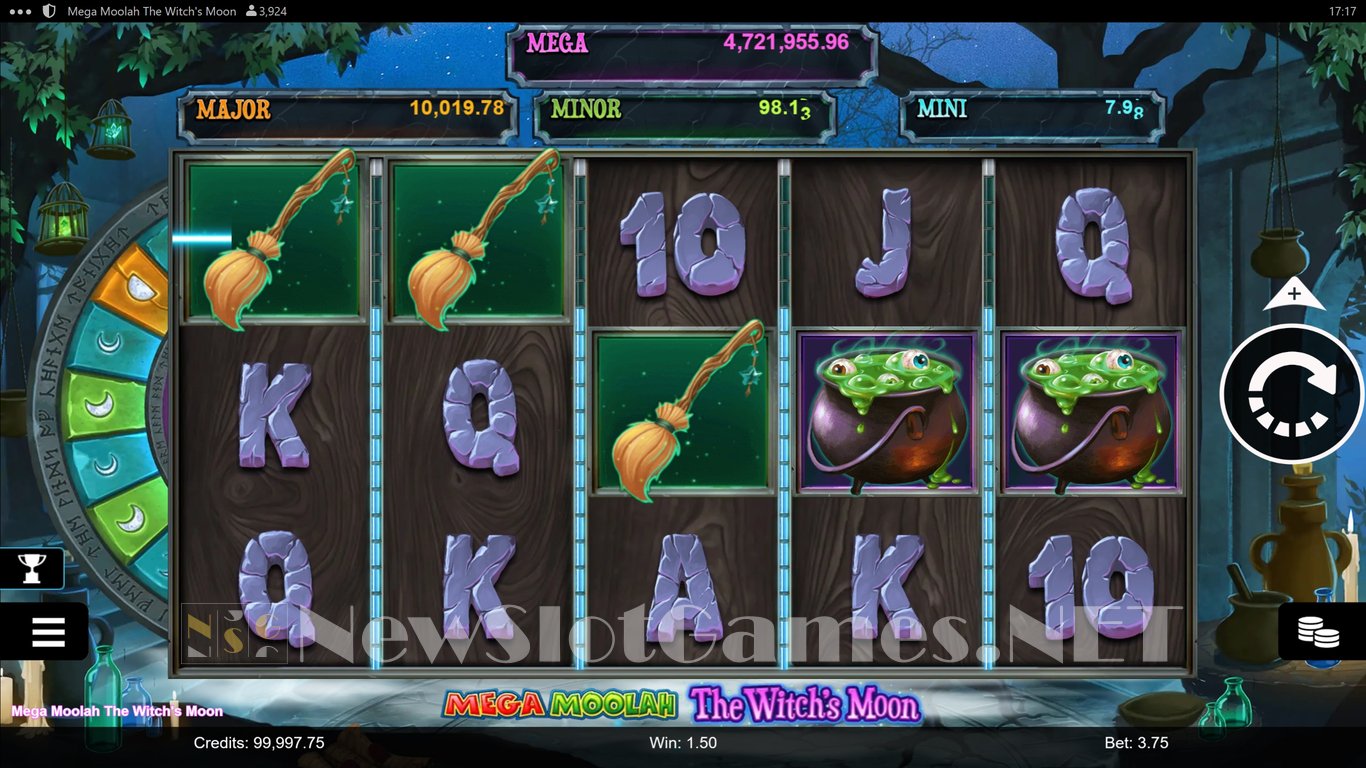 Mega Moolah: The Witchs Moon Slot Slot Image in Demo - pic. 2