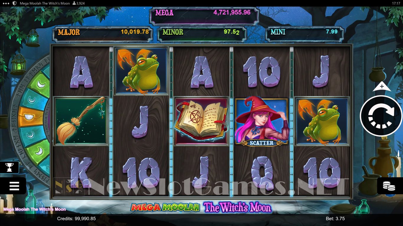 Mega Moolah: The Witchs Moon Slot Slot Image in Demo - pic. 3