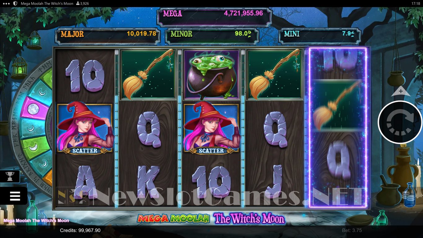 Mega Moolah: The Witchs Moon Slot Slot Image in Demo - pic. 7