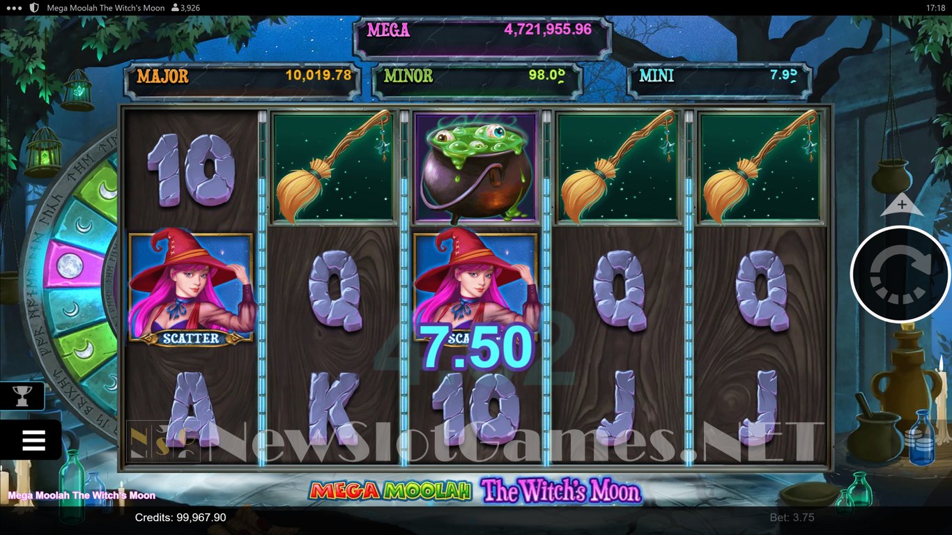 Mega Moolah: The Witchs Moon Slot Slot Image in Demo - pic. 8