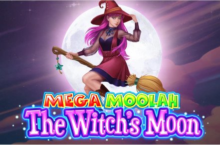 Mega Moolah: The Witchs Moon Slot Logo