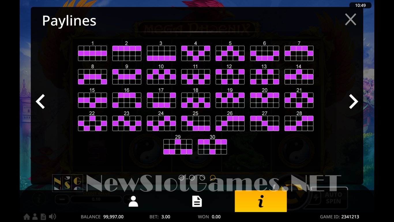 Mega Phoenix Slot Slot Image in Demo - pic. 7