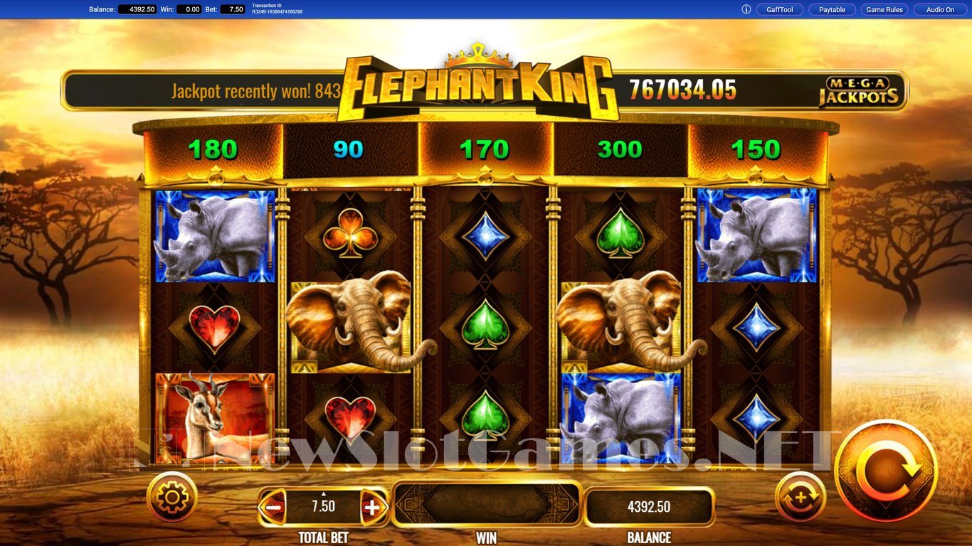 Elephant King MegaJackpots Slot Slot Image in Demo - pic. 2