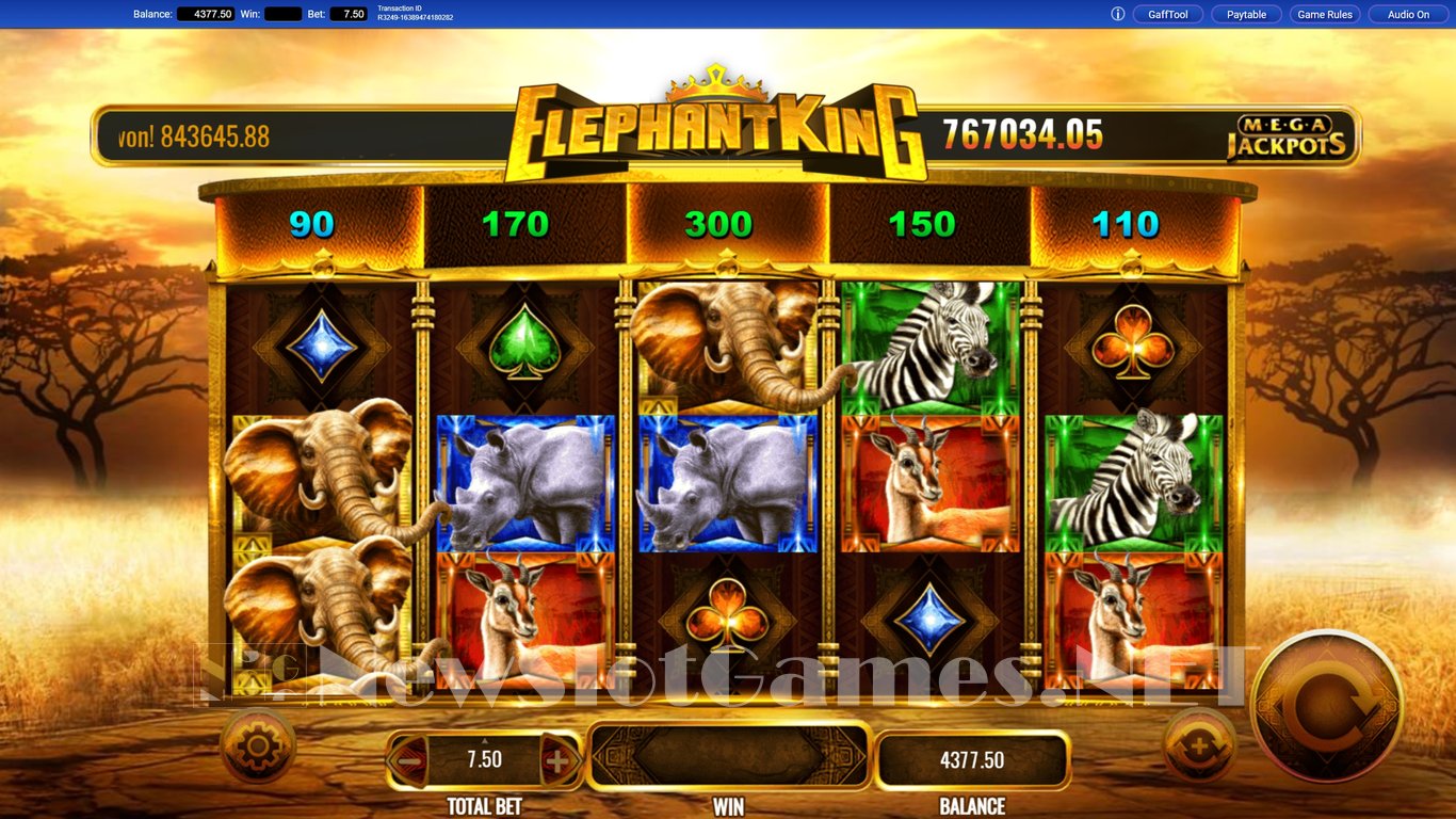 Elephant King MegaJackpots Slot Slot Image in Demo - pic. 3