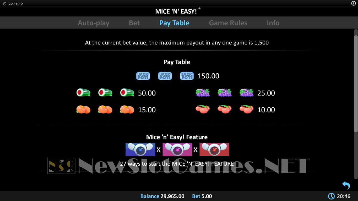 Mice n Easy Slot Slot Image in Demo - pic. 5