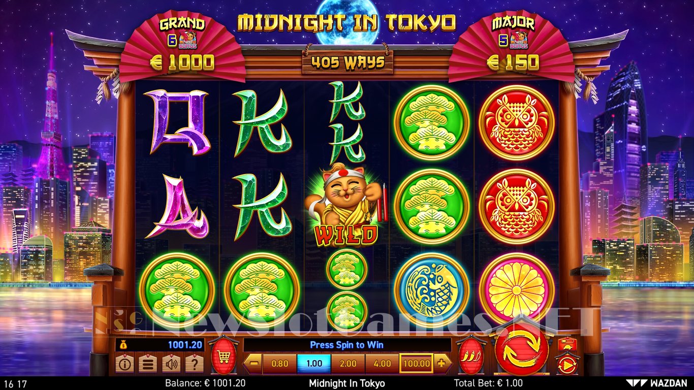Midnight in Tokyo Slot Demo Image