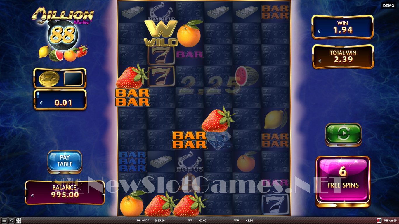 Million 88 Slot Slot Image in Demo - pic. 10