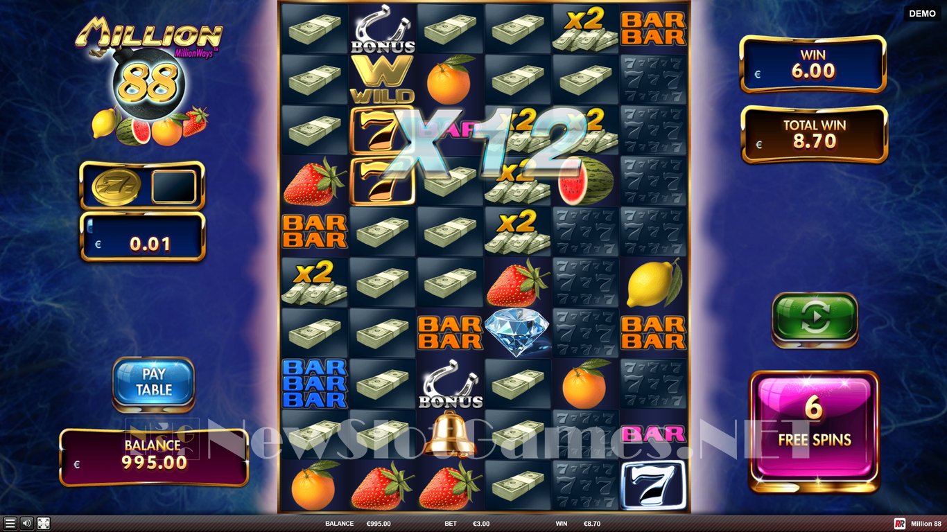 Million 88 Slot Slot Image in Demo - pic. 11