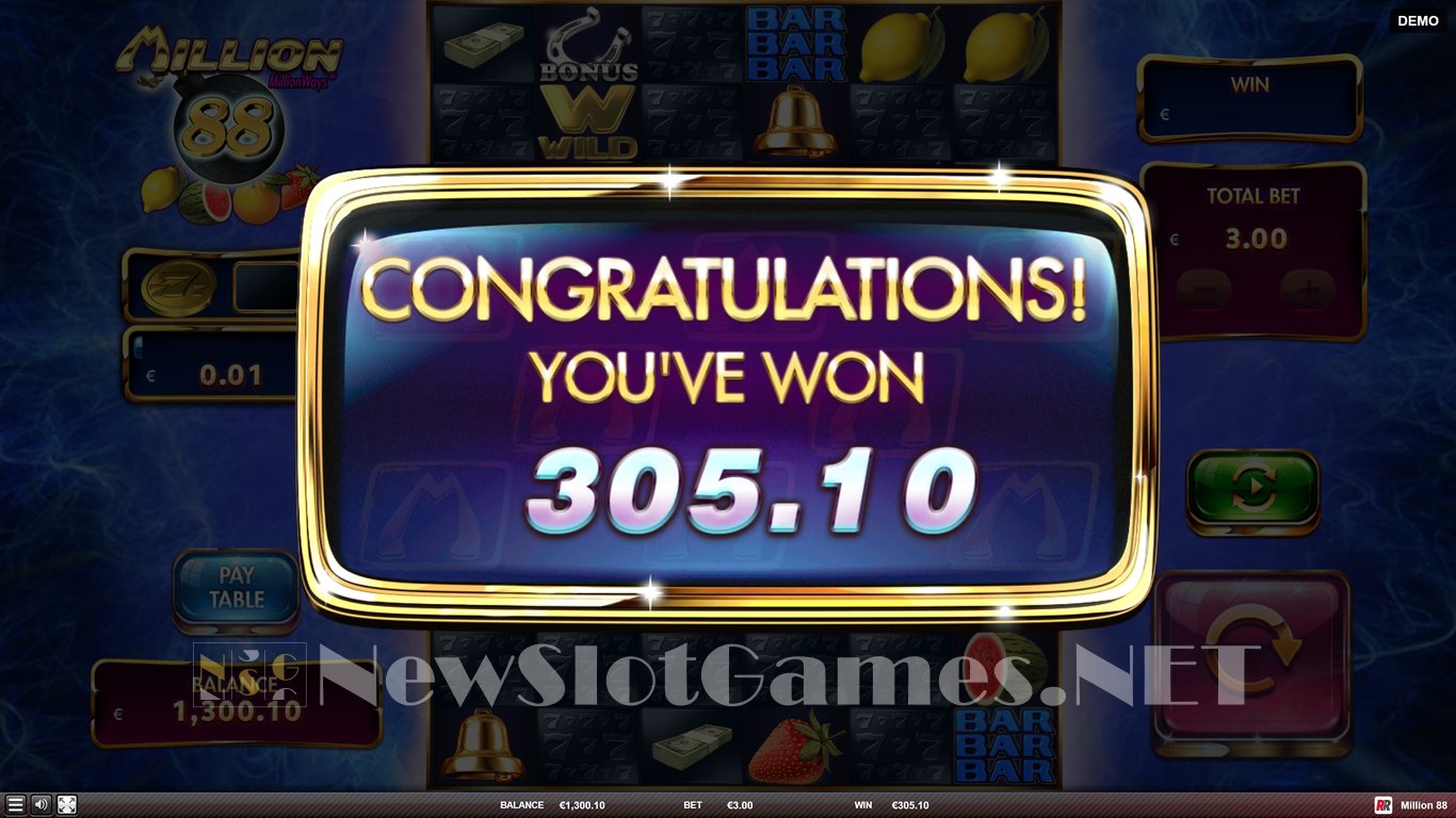 Million 88 Slot Slot Image in Demo - pic. 16