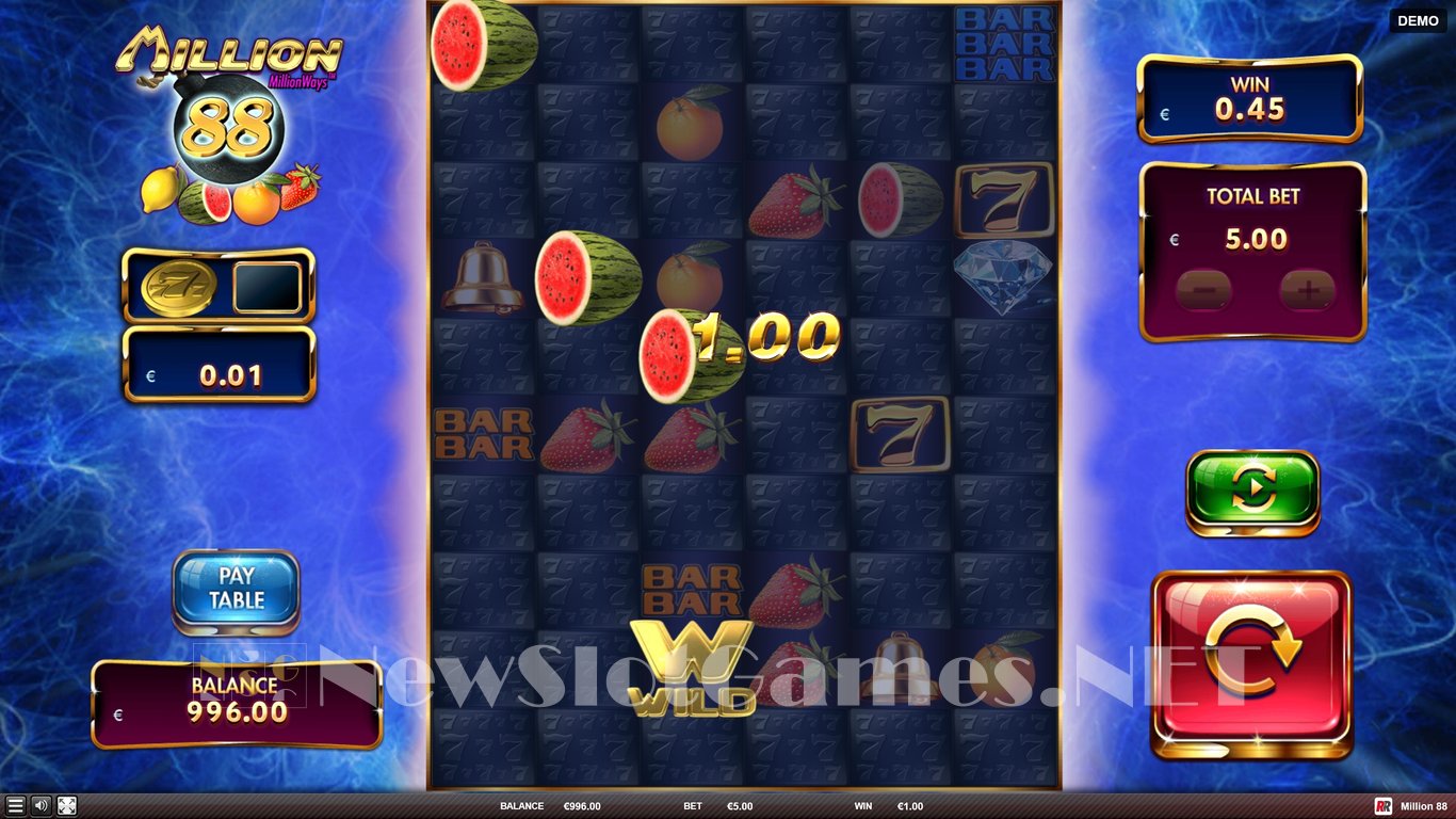 Million 88 Slot Slot Image in Demo - pic. 2