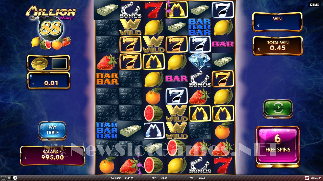Million 88 Slot Slot Image in Demo - pic. 9