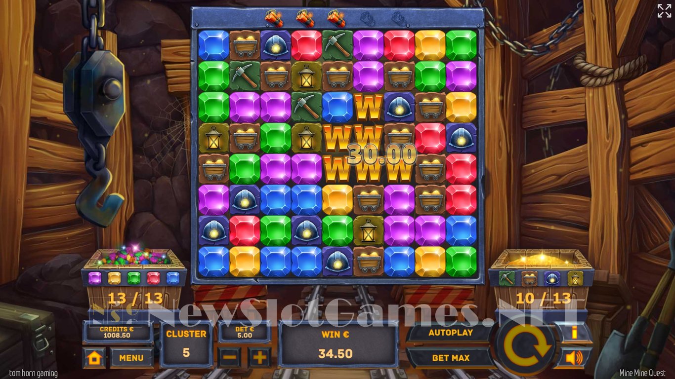 Mine Mine Quest Slot Slot Image in Demo - pic. 10
