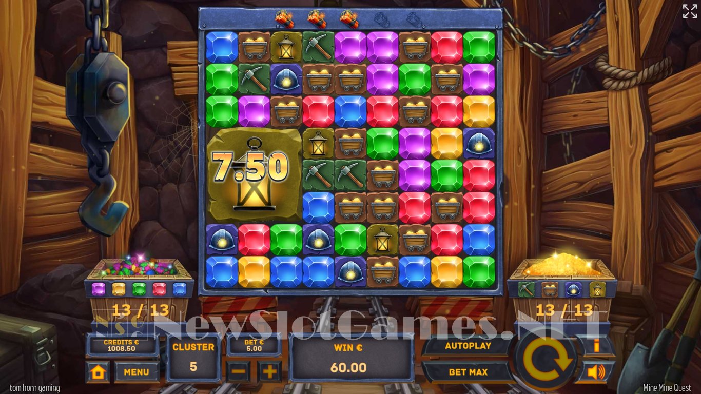 Mine Mine Quest Slot Slot Image in Demo - pic. 12