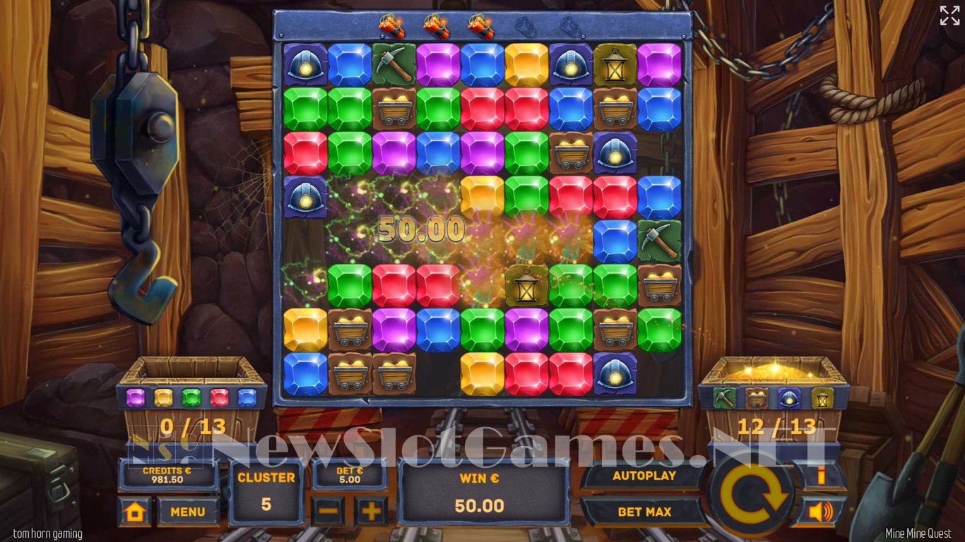 Mine Mine Quest Slot Slot Image in Demo - pic. 6